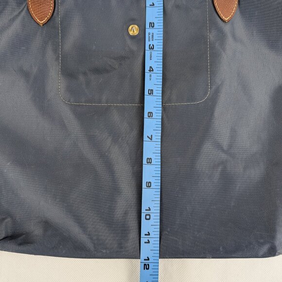 Longchamp Le Pliage Tote – Preowned Nylon Bag Gray, Authentic, Fast Dispatch - Picture 13 of 16